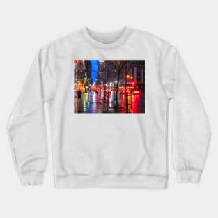 5th Ave Abstract Crewneck Sweatshirt